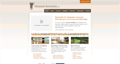 Desktop Screenshot of premierbuildersnh.com